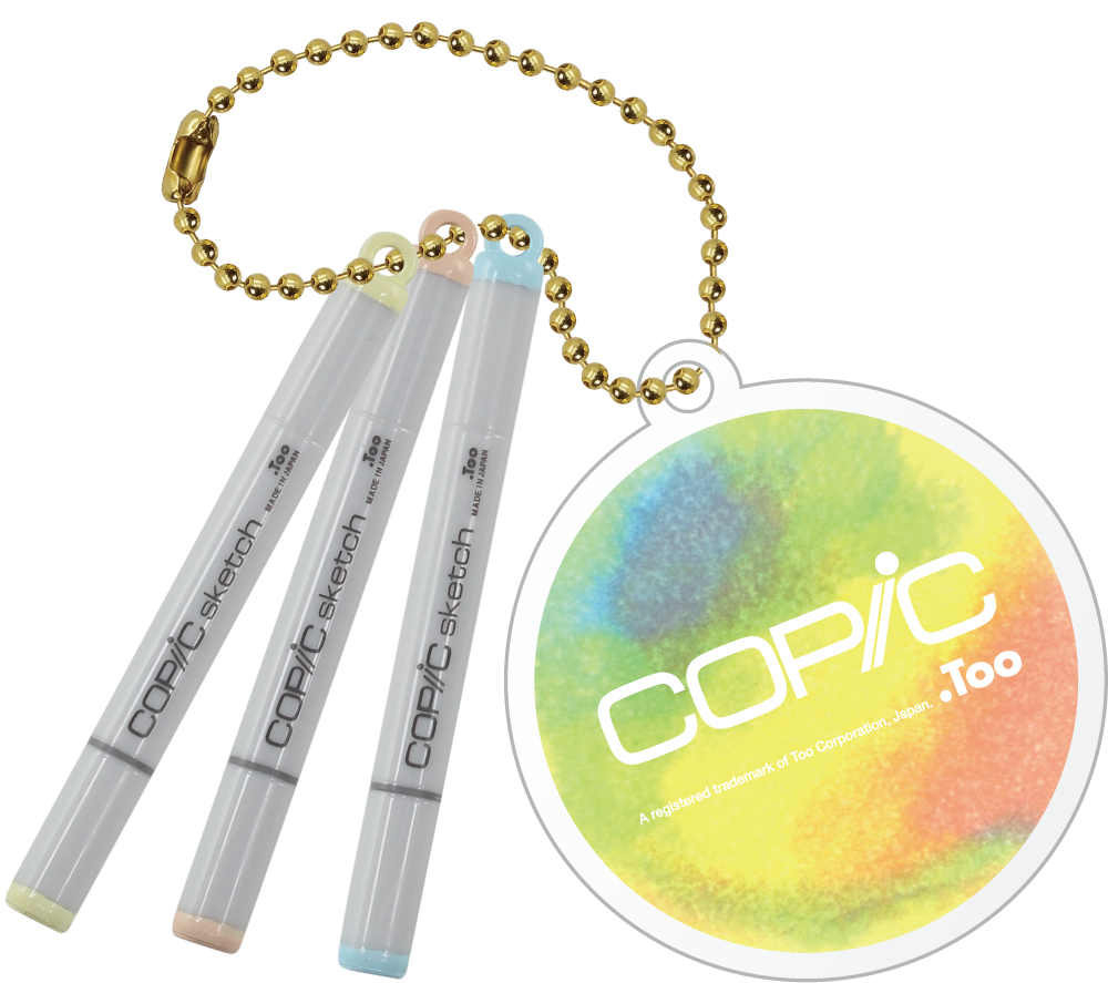 ポコ　2セット 2026年2月に「コピックミニチュアキーチェーン プラス2」発売決定