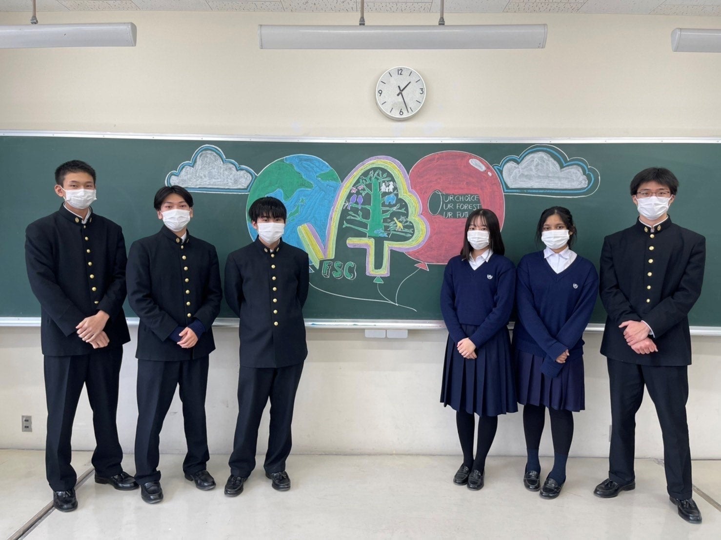 登壇者 FSCジュニアアンバサダー高校生の方々