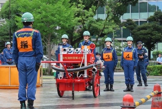 【東京都港区】港区内の消防団がポンプ操法の技術力を競い合います!!「第71回港区内消防団ポンプ操法大会」を開催 【東京都港区】港区内の消防団がポンプ操法の技術力を競い合います!!「第71回港区内消防団ポンプ操法大会」を開催