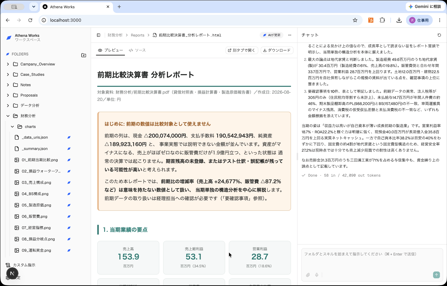 最終的なアウトプットまで自律的にタスクを完遂