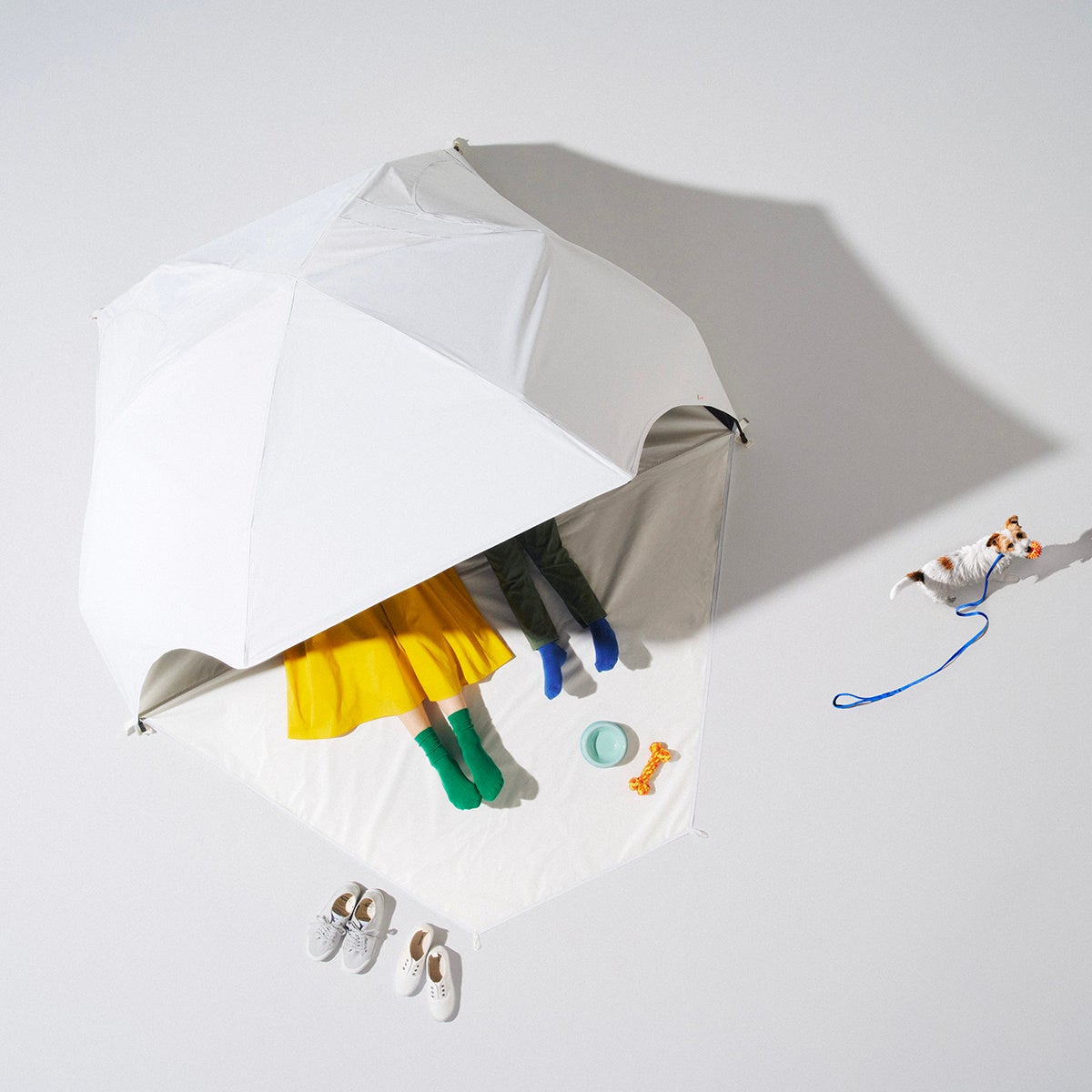 【速報】公園をもっと快適に!「まっしろ」サンシェードでスタイリッシュな紫外線対策 - yocabito COCOON