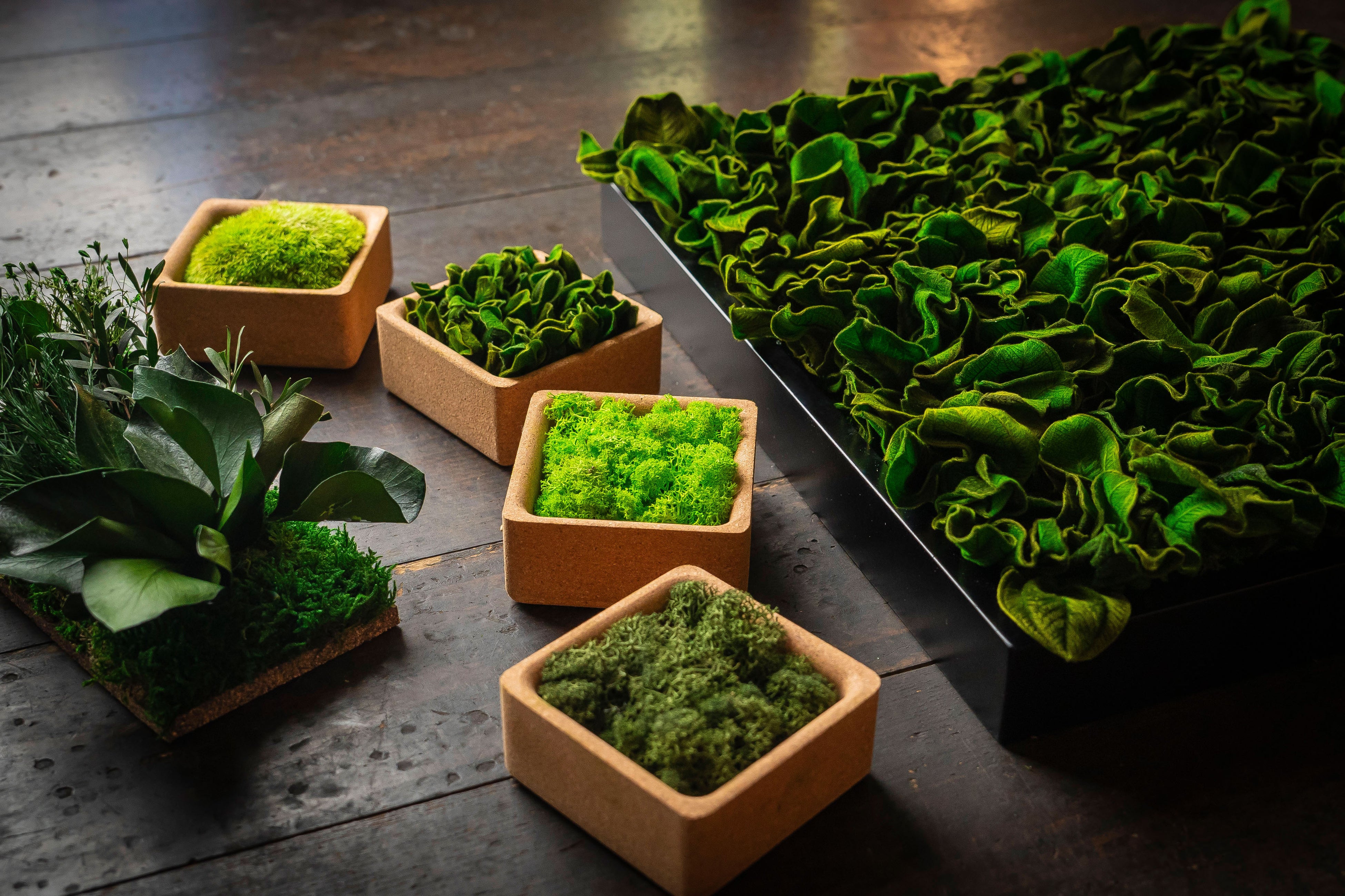 ⚫️プリザーブドウエルカム グリーンリース⚫️