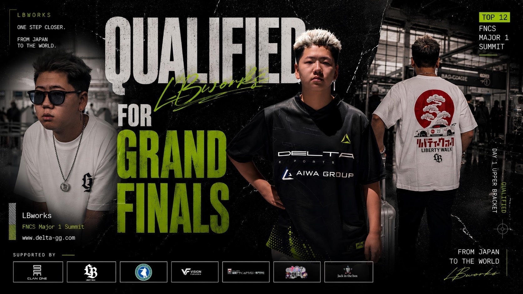 LBworks、Fortnite世界大会決勝へ!日本代表の快挙 LBworks、Fortnite世界大会決勝へ!日本代表の快挙