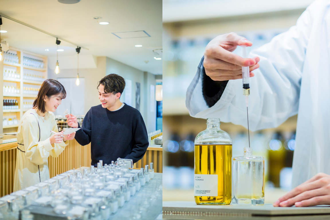 【北九州市初出展】“私だけの香り”を創るクリスマスPOPUPがアミュプラザ小倉にOPEN！