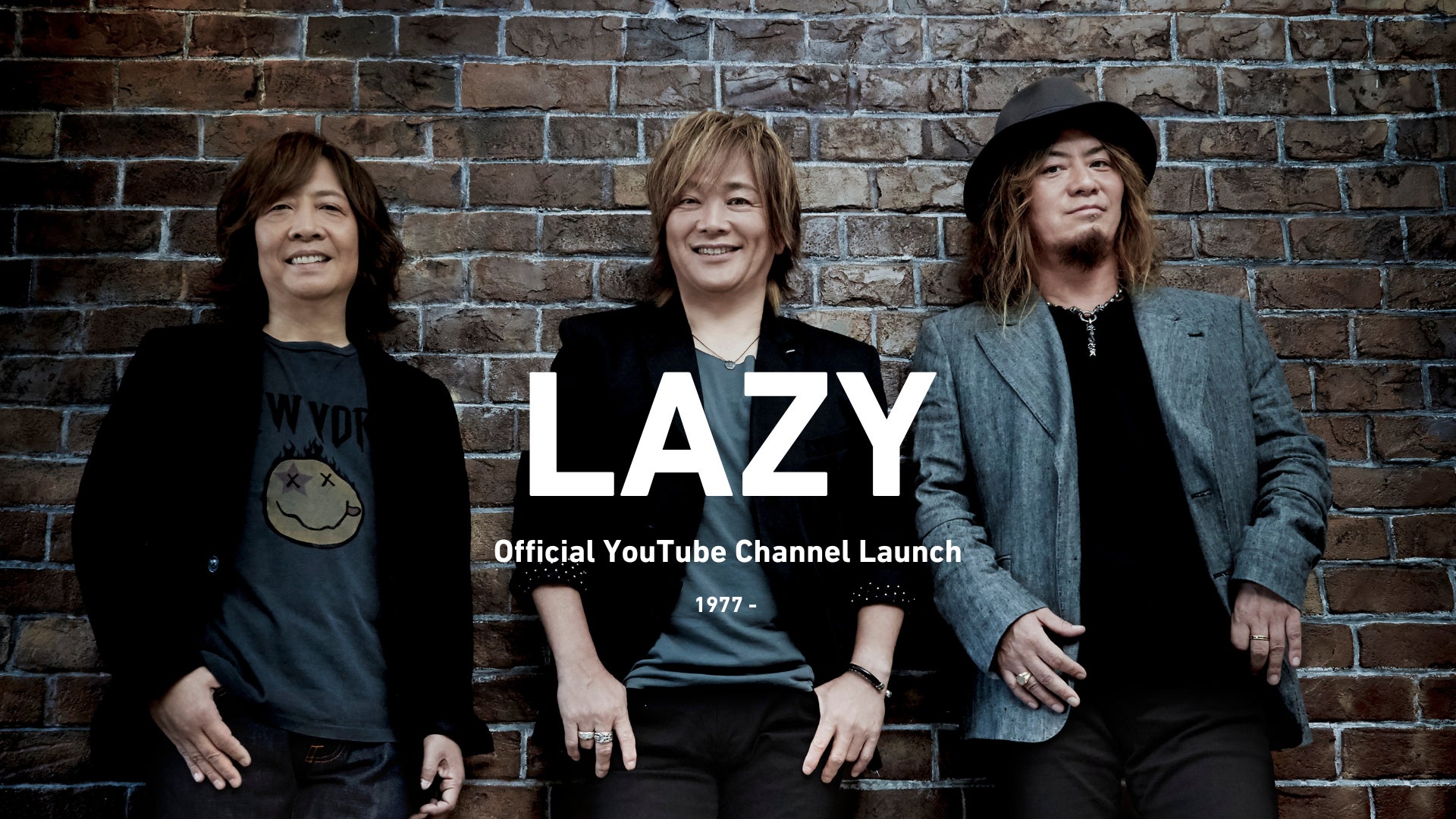 LAZY(レイジー)、結成49周年に公式YouTubeチャンネル開設!再結成後 LAZY(レイジー)、結成49周年に公式YouTubeチャンネル開設!再結成後