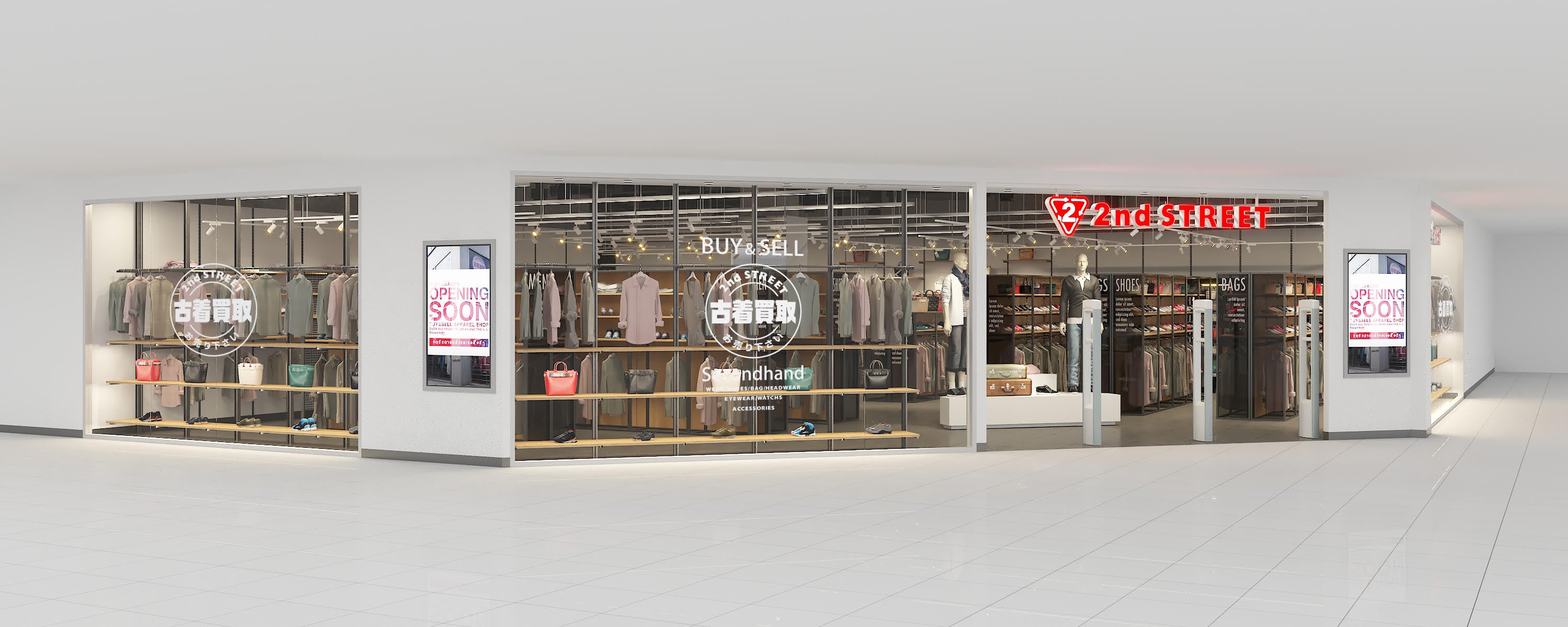 セカンドストリート タイ2号店となる『2nd STREET centralwOrld』を