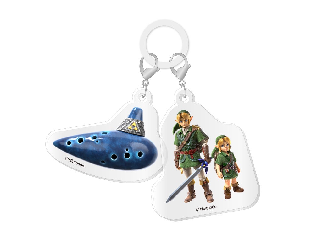 ゼルダの伝説 時のオカリナSwitch版、ゲオ特典は「2連アクリルチャーム」! ゼルダの伝説 時のオカリナSwitch版、ゲオ特典は「2連アクリルチャーム」!
