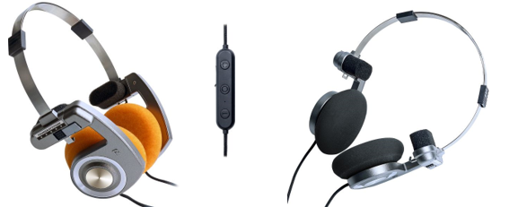 80年代を彷彿させるレトロデザイン！2色のイヤーパッドでビジュアルが