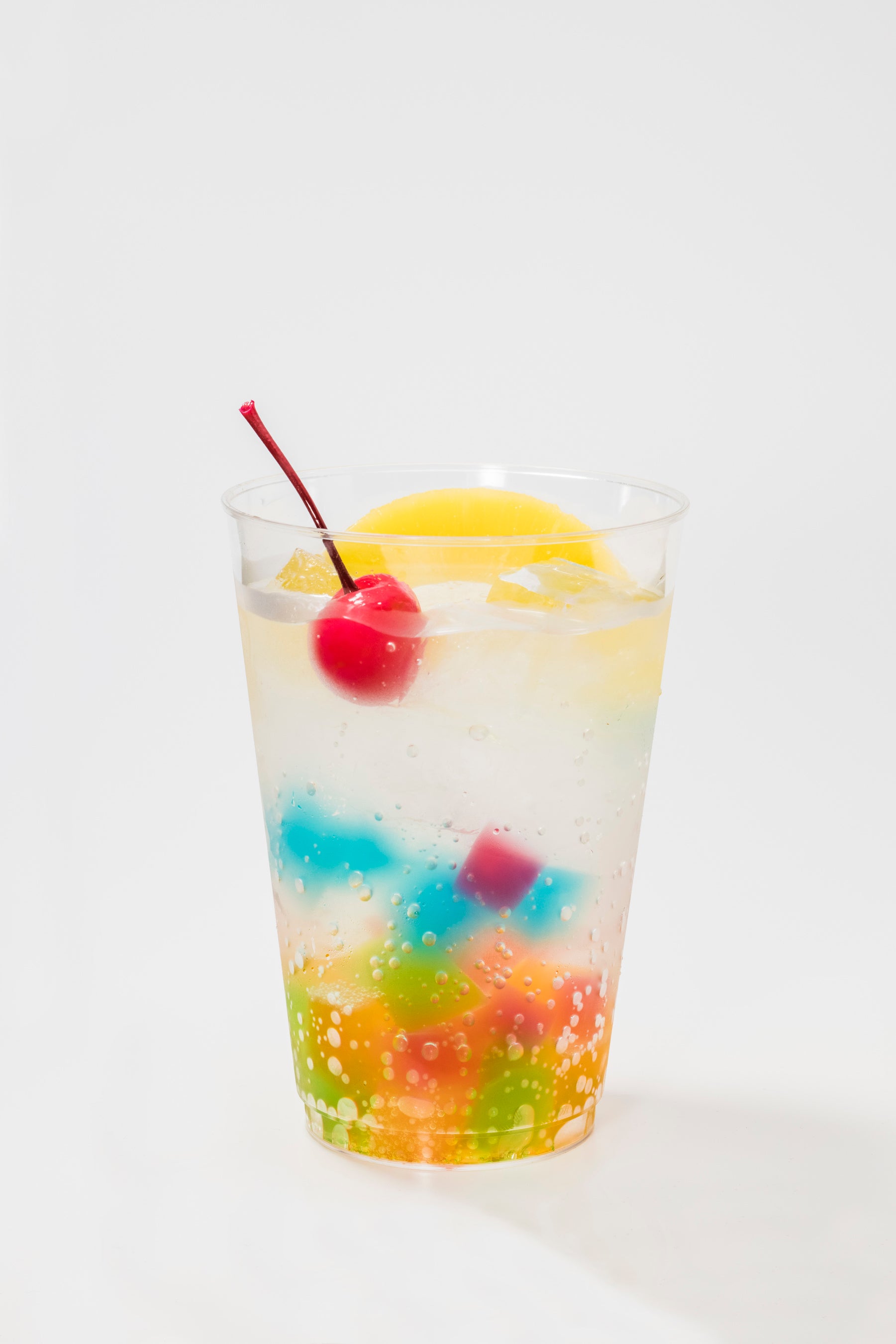 （4）3原色のカラフルゼリーソーダ