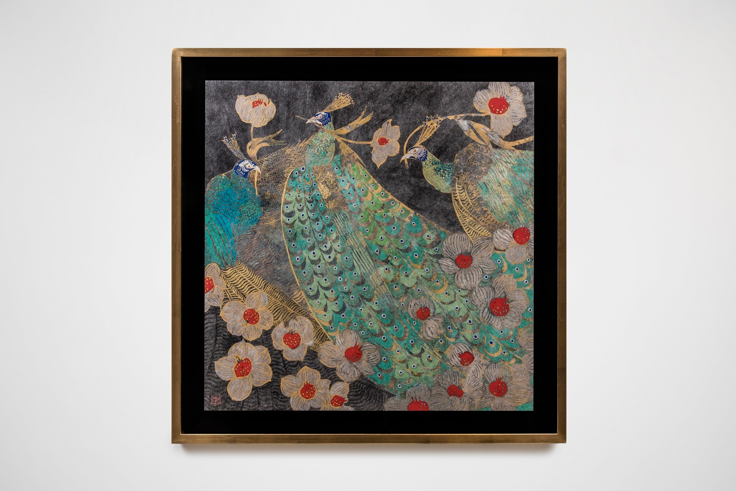 木下めいこ「花喰鳥」