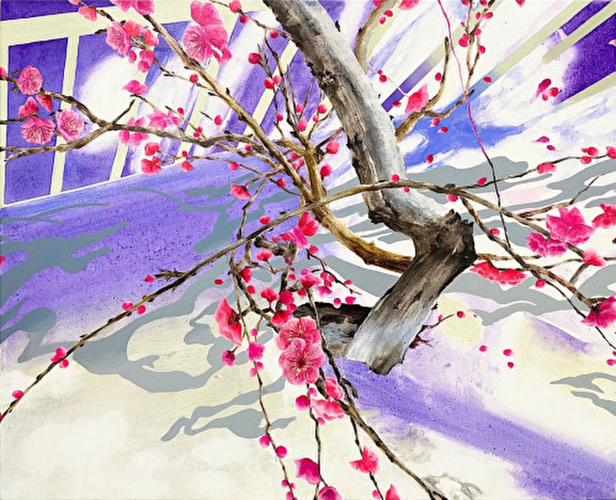 佐藤未瑛「breath of ground - plum」