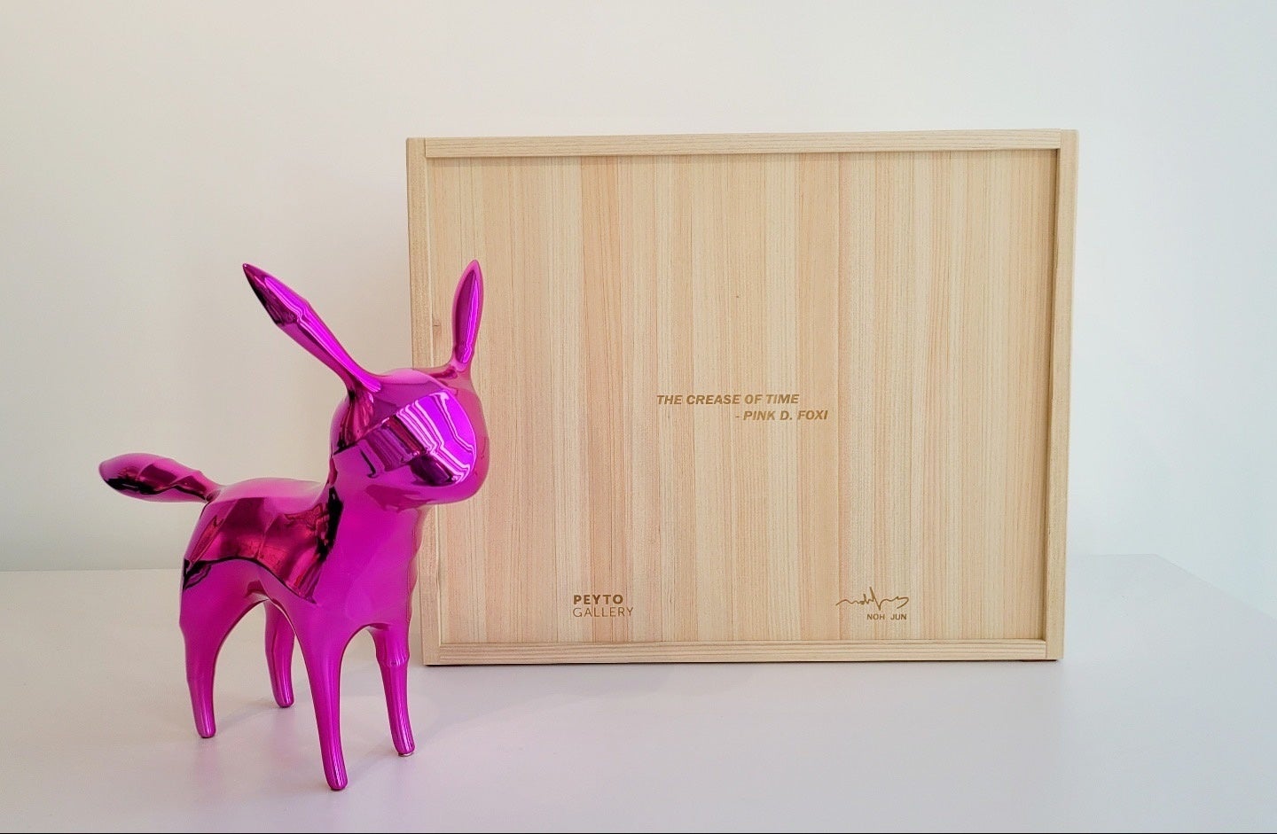 ノ・ジュン「The Crease of Time - Pink D. Foxi 2022」