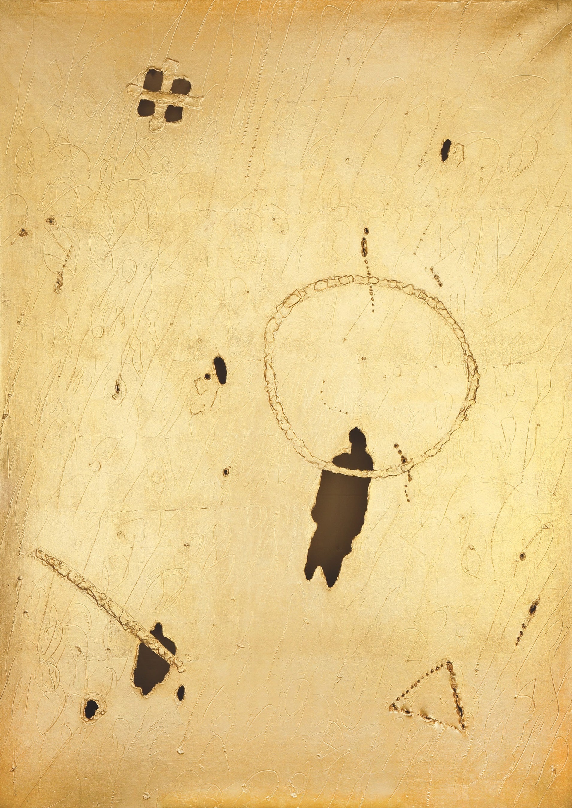 関根伸夫「神話素」1989 © Nobuo Sekine Estate, Photo by Keizo KIOKU