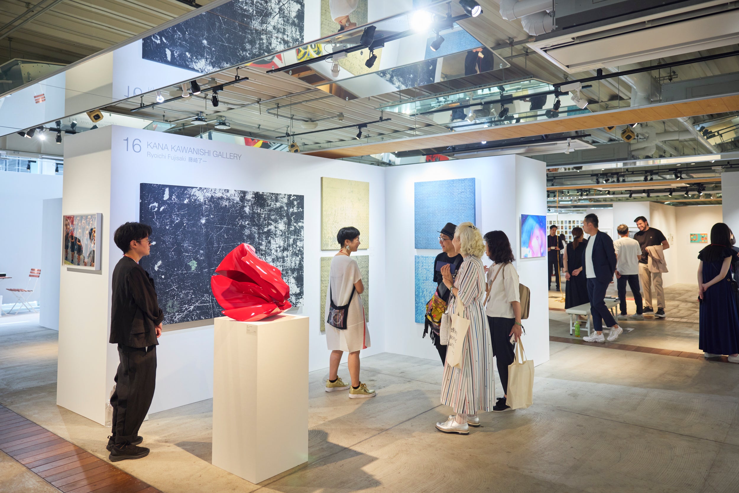 TENNOZ ART WEEK 2023の様子　photo AYA KAWACHI