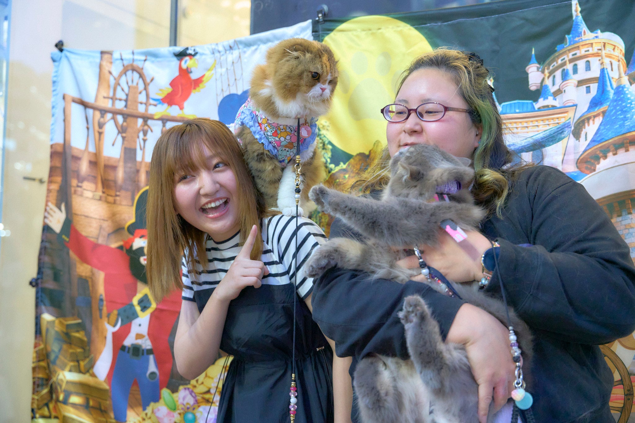 谷花音さんとの撮影会。協力わんこの庭