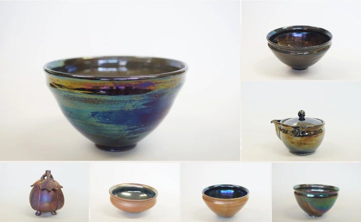 世界初!釉薬を使わずに作った曜変天目(ようへんてんもく)の 世界初!釉薬を使わずに作った曜変天目(ようへんてんもく)の
