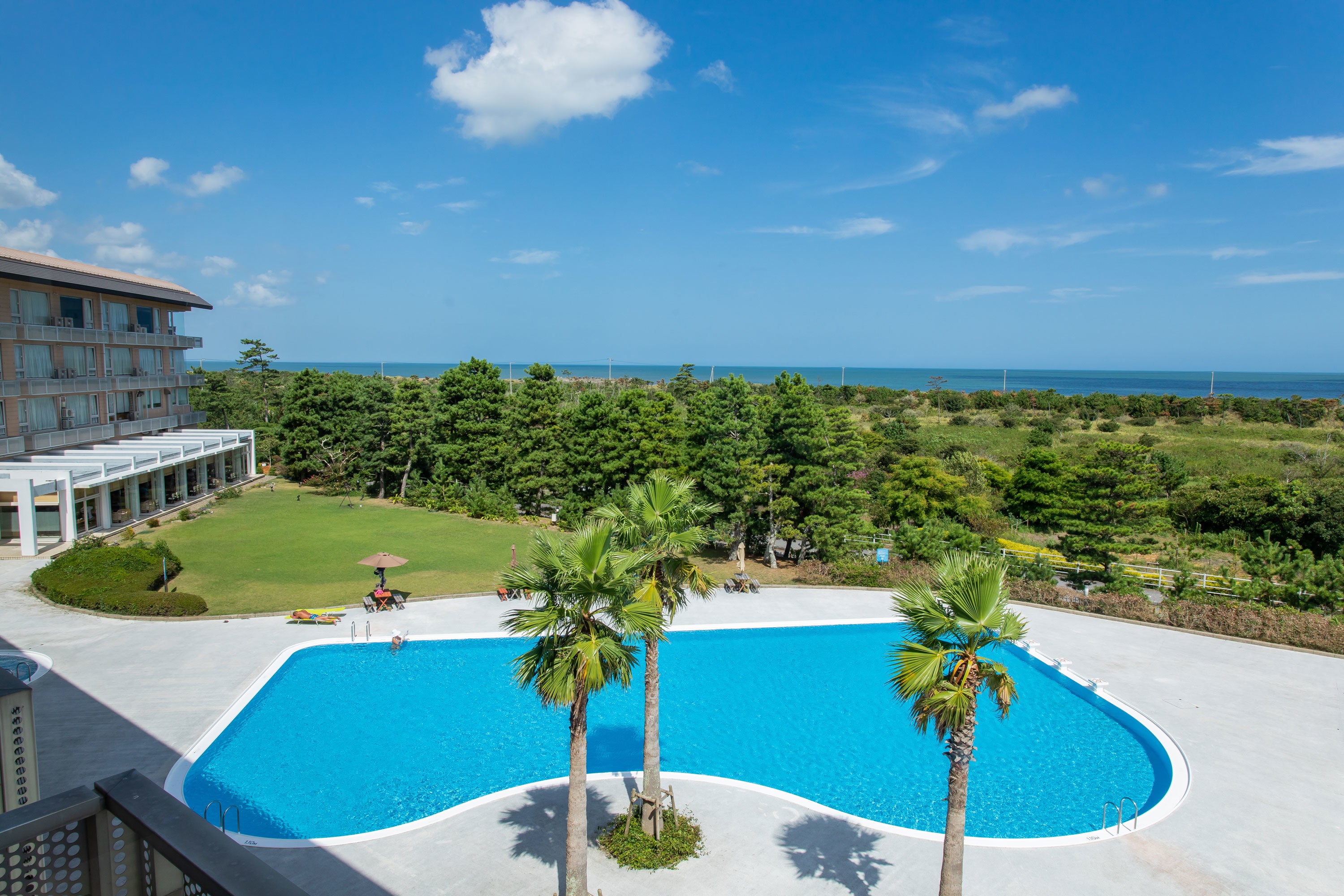 ホテルからの眺望