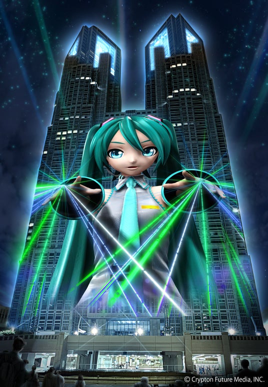 ~ 巨大な初音ミクが東京の夜に再び登場! ~『HATSUNE MIKU LIGHTS TOKYO』 を7月25日(土)から公開! ~ 巨大な初音ミクが東京の夜に再び登場! ~『HATSUNE MIKU LIGHTS TOKYO』 を7月25日(土)から公開!