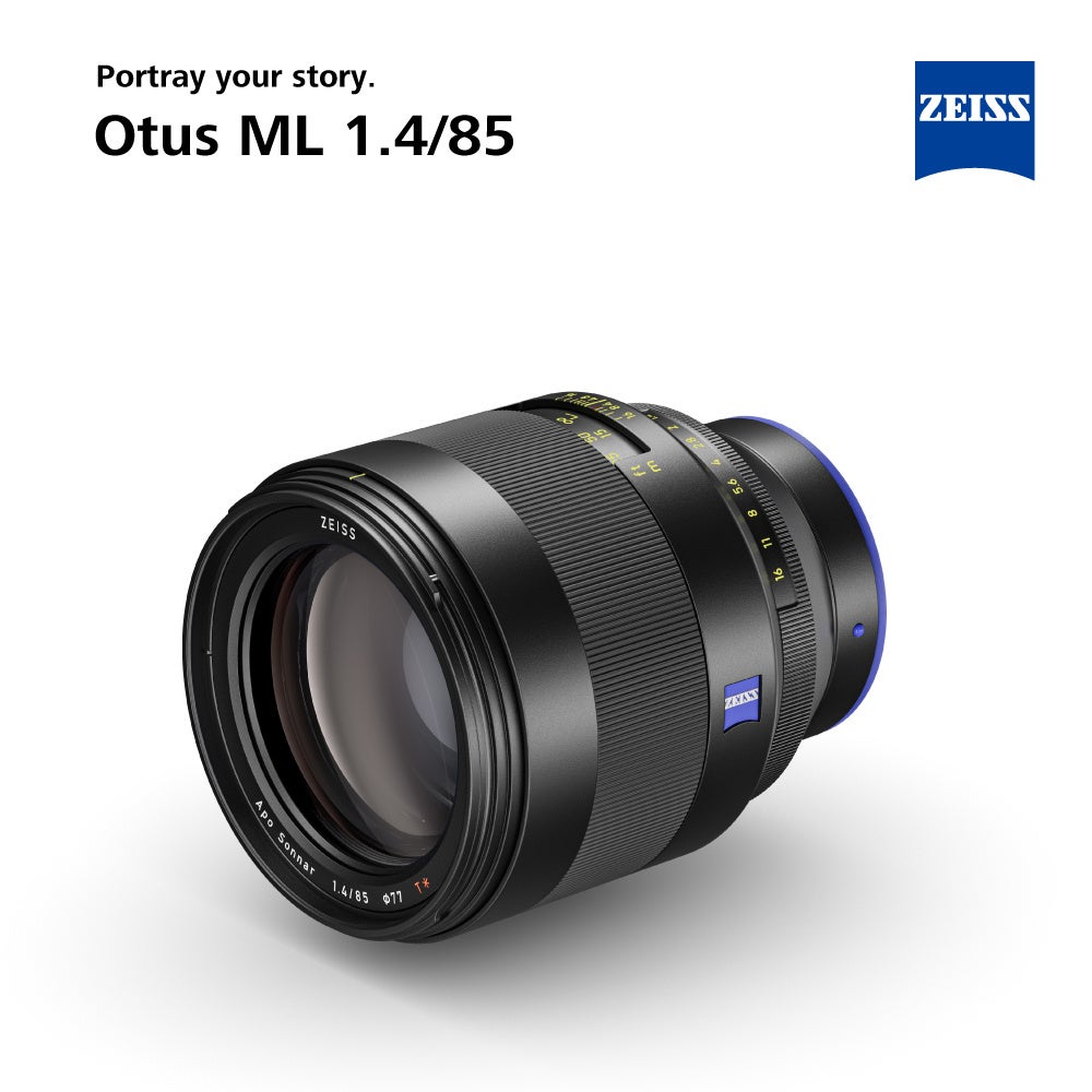 ZEISS 中望遠マニュアルプライムレンズ ”Otus ML 1.4/85” 10月29日より