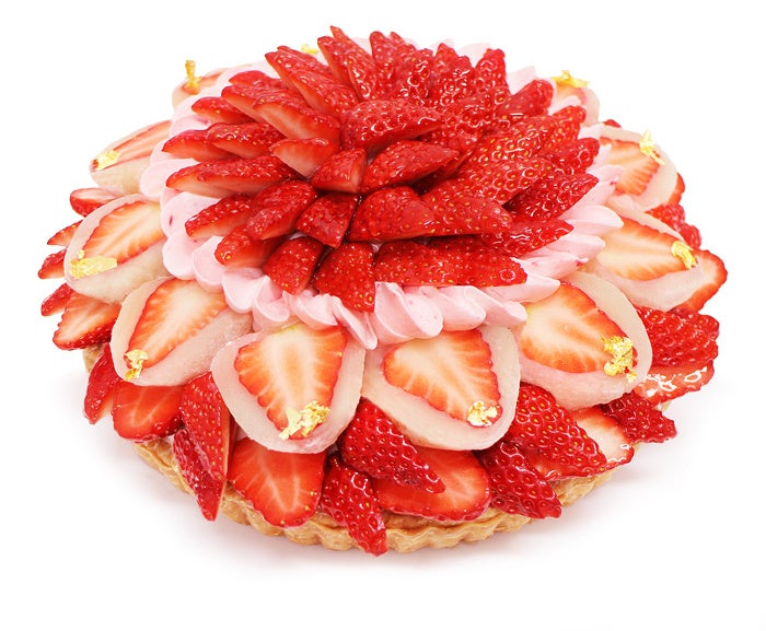 いちご大福のケーキ