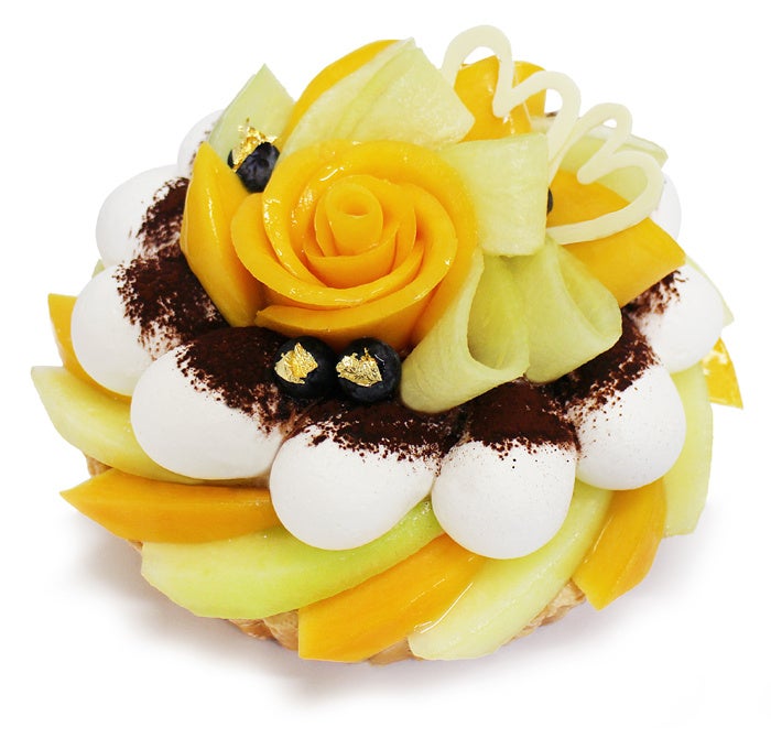 父の日限定ケーキ ～マンゴーローズとメロンのケーキ～