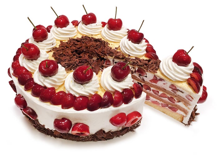 アメリカンチェリーのミルクレープ