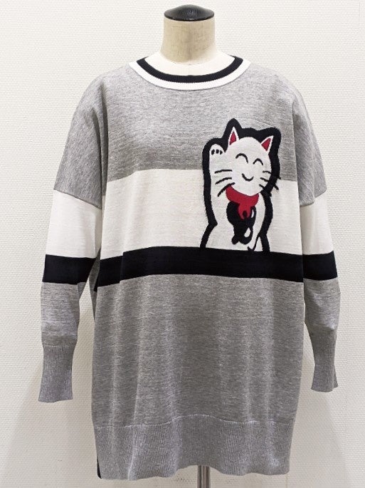 ［ベータ］ニットプルオーバー　37,400円(税込)　カラー：グレー・ブラック