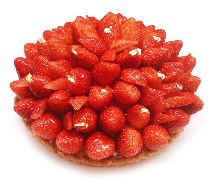 いちごづくしのケーキ