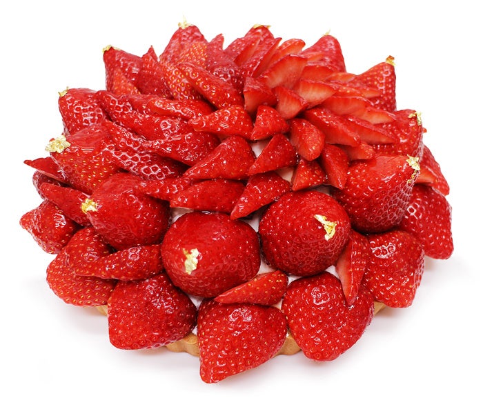 福岡県産いちご「あまおう」のケーキ