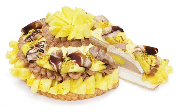 フィリピン産 パイナップル「甘熟王」のミルクレープ