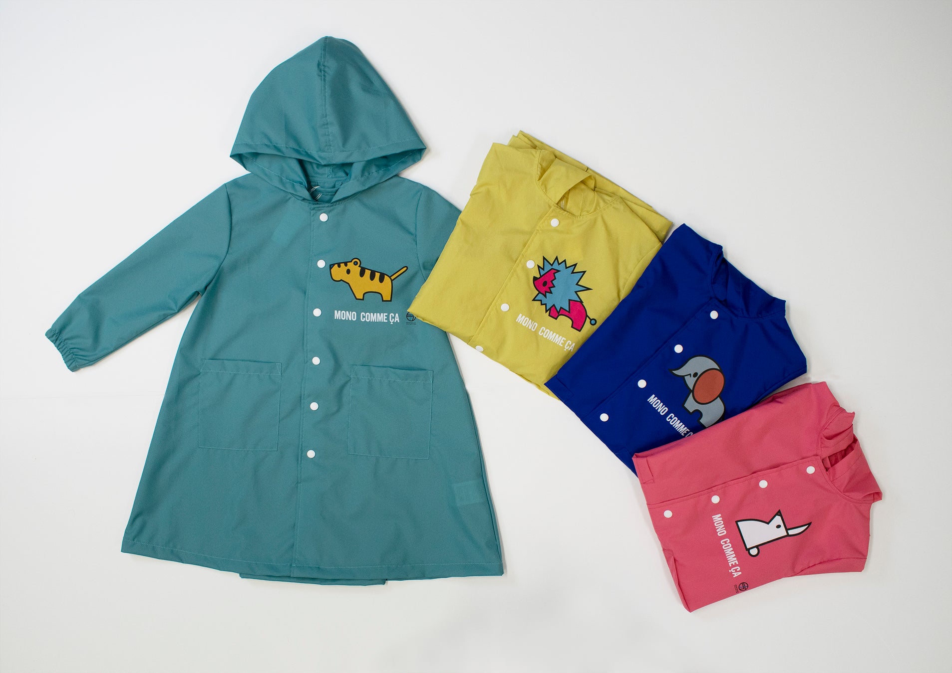 雨の日のお出かけが楽しくなる カラフルな色展開のキッズレインアイテムがモノコムサより登場 株式会社ファイブフォックスのプレスリリース 雨の日のお出かけが楽しくなる カラフルな色展開のキッズレインアイテムがモノコムサより登場 株式会社ファイブフォックスのプレスリリース