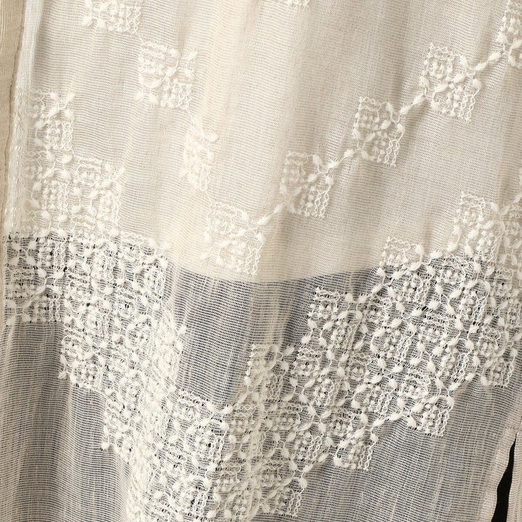 ファイブフォックスGabardine K.Tプルオーバー花火刺繍11号ブラック