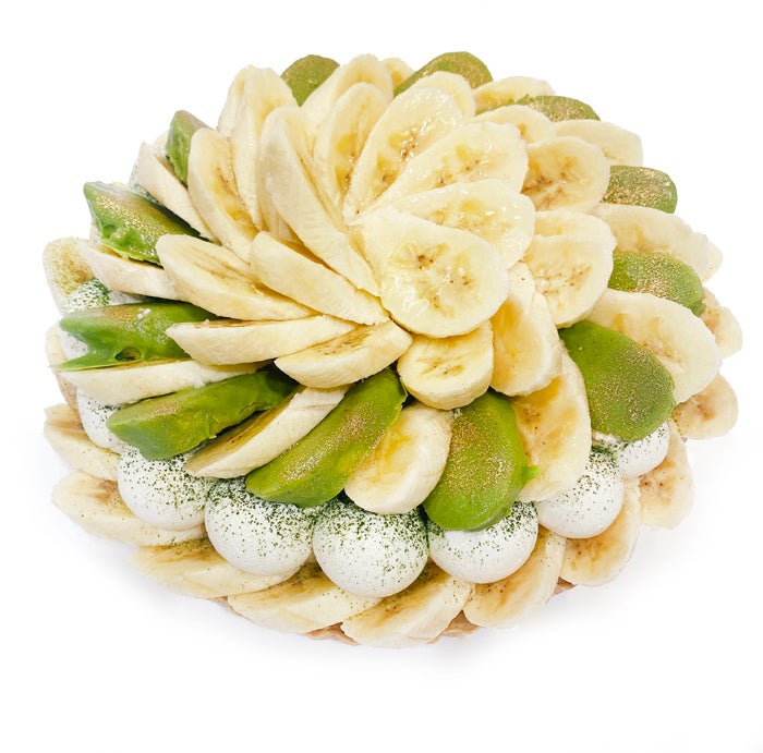 【盛岡川徳店】フィリピン産バナナ「キウイーナ」と抹茶ティラミスのケーキ