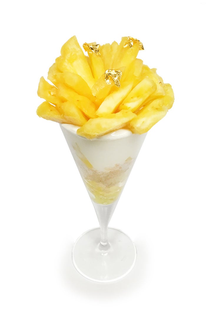 【池袋西武店】パイナップルのパフェ