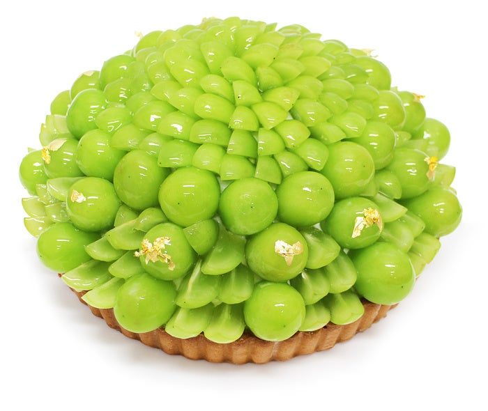 山梨県 笛吹(ふえふき)市産 シャインマスカット「ふじやまの彩(いろどり)」のケーキ