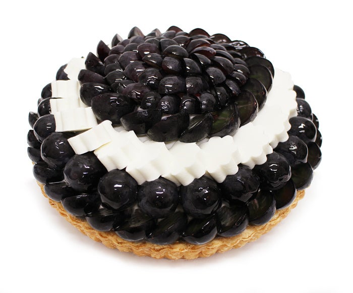 長野県産 ぶどう「ナガノパープル」のケーキ