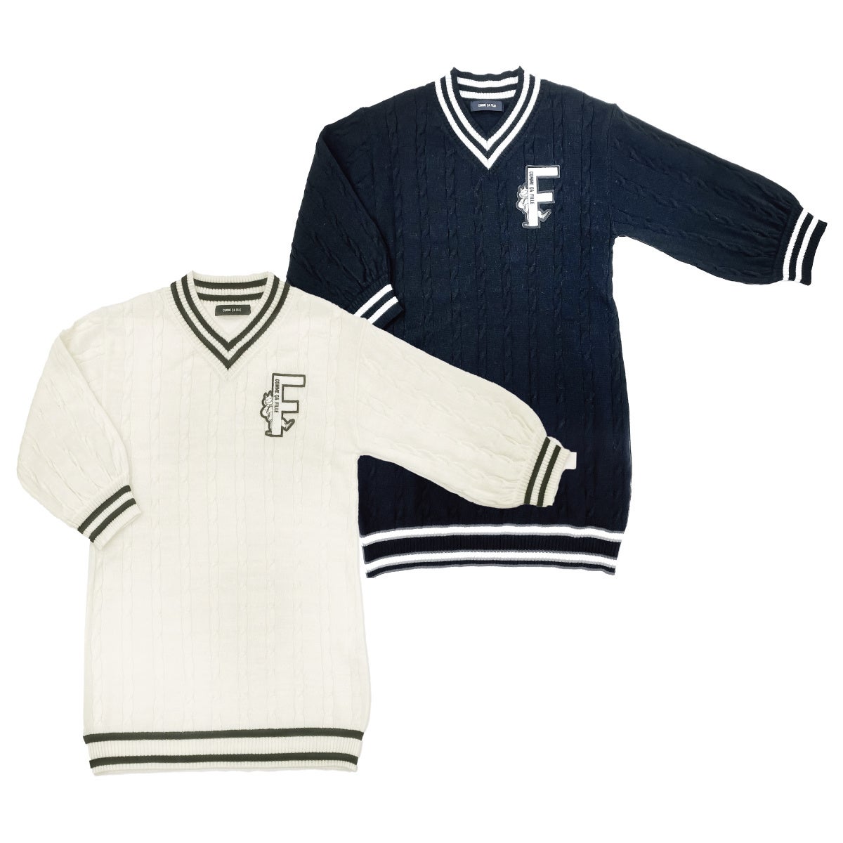 ニットワンピース