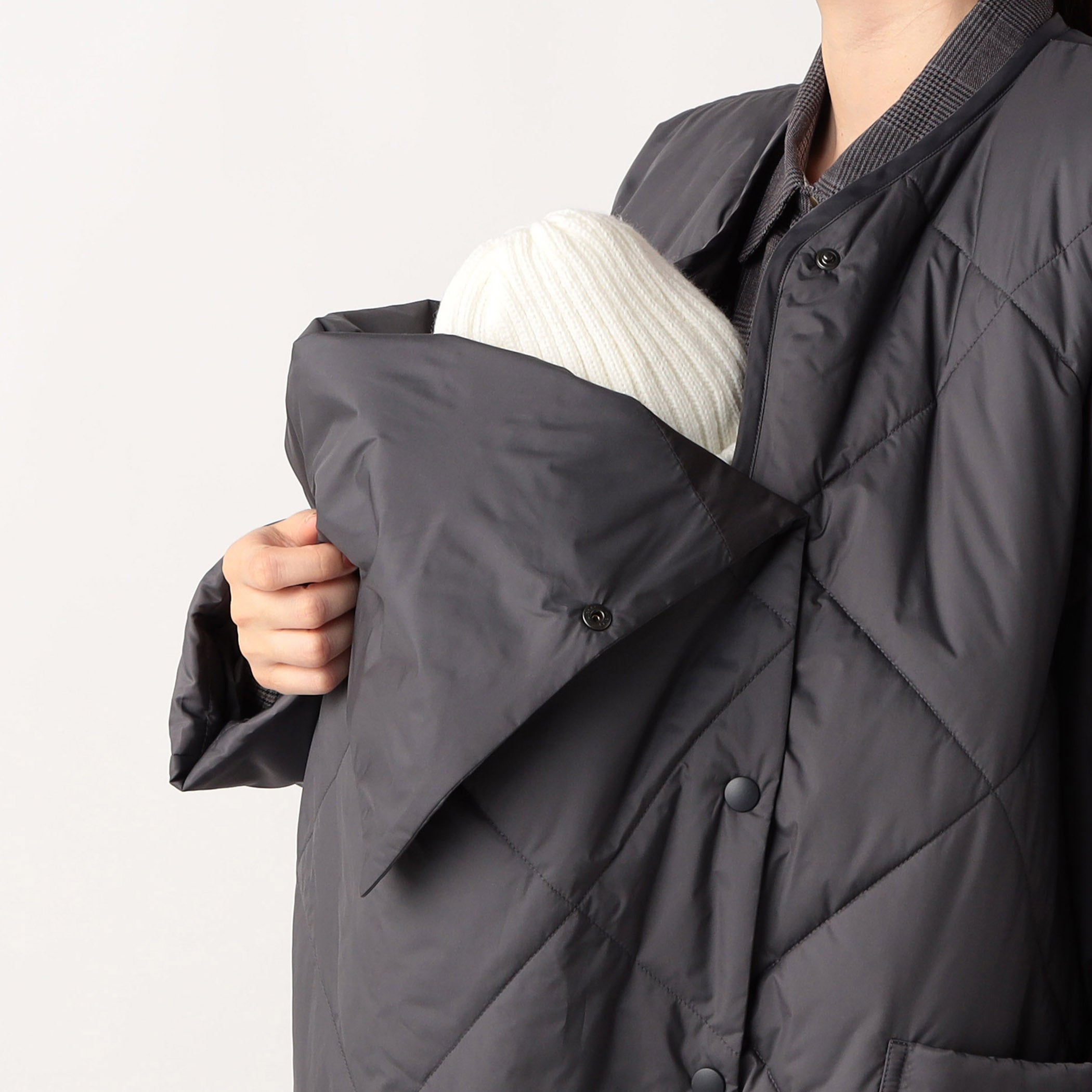 抱っこ布の装着も可能