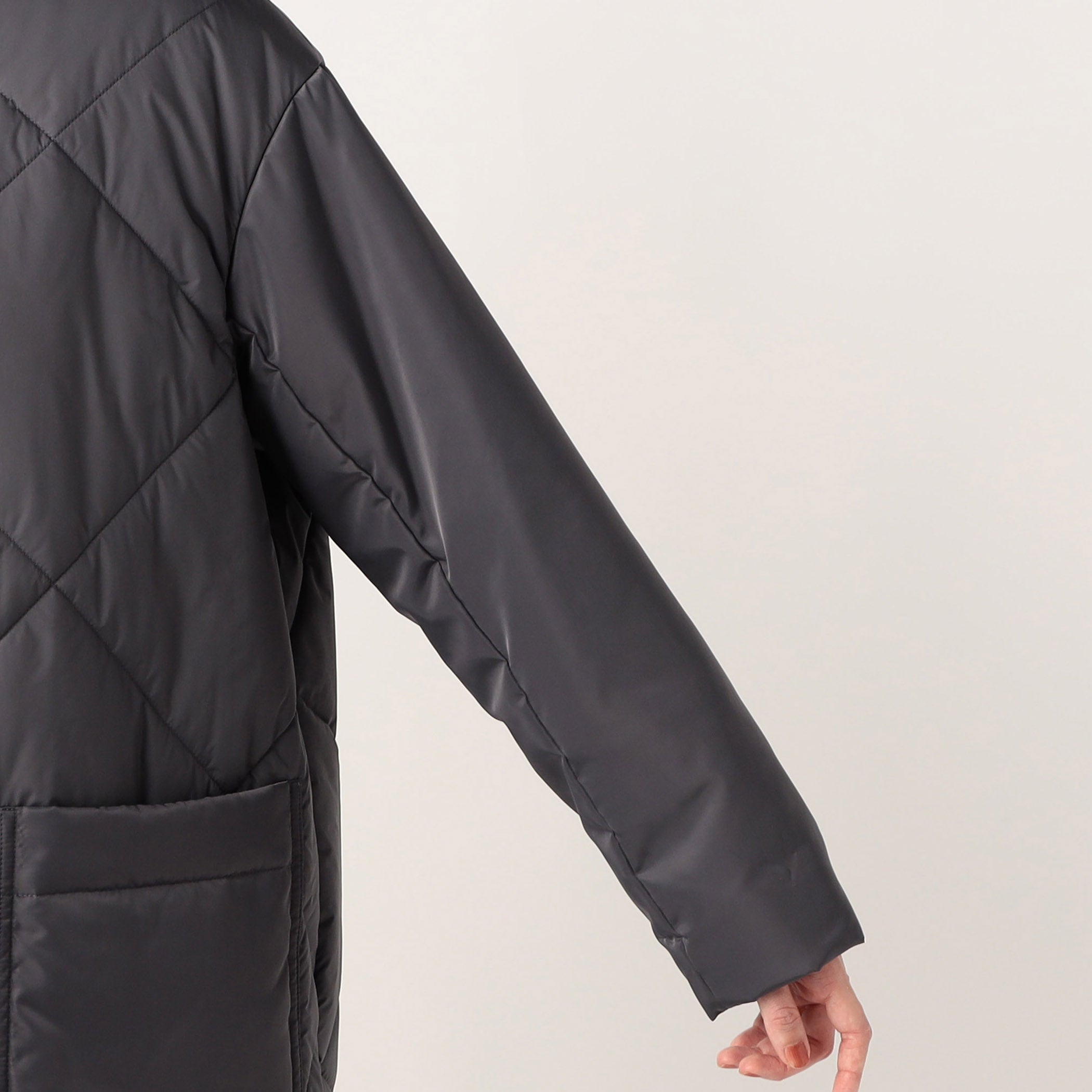 ツイル生地の切り替え