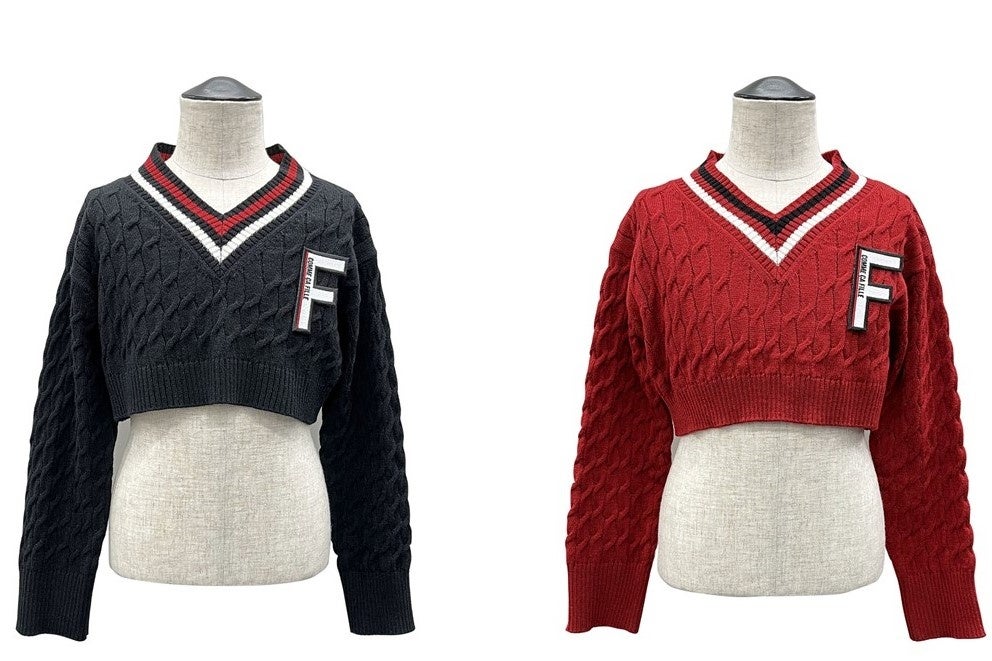 ニットプルオーバー：(95～140㎝)12,100円、(150～160㎝)13,200円　※全て税込