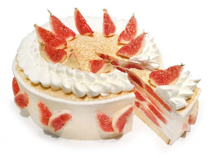 新潟県産 いちじく「越の雫」のミルクレープ