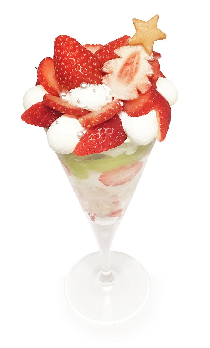 【池袋西武店限定】いちごのショートケーキパフェ