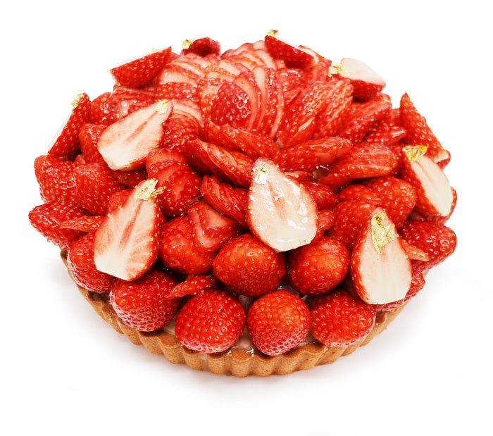 いちごづくしのケーキ