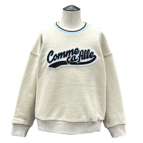 トレーナー　(80～130㎝)9,900円　(140～160㎝)11,000円　※全て税込　カラー：ベージュ