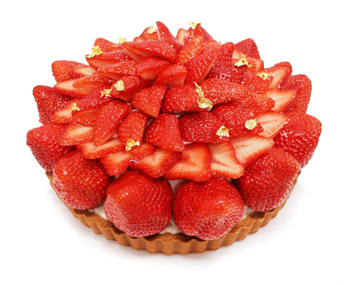 福岡県産いちご「あまおう」のケーキ