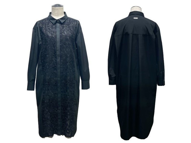 シャツドレス　64,900円(税込)　カラー：ブラック