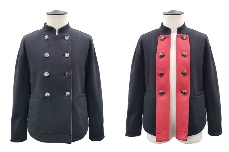 ジャケット　(95～105㎝)(110～130㎝)17,600円　(140～160㎝)18,700円　※全て税込　カラー：ブラック