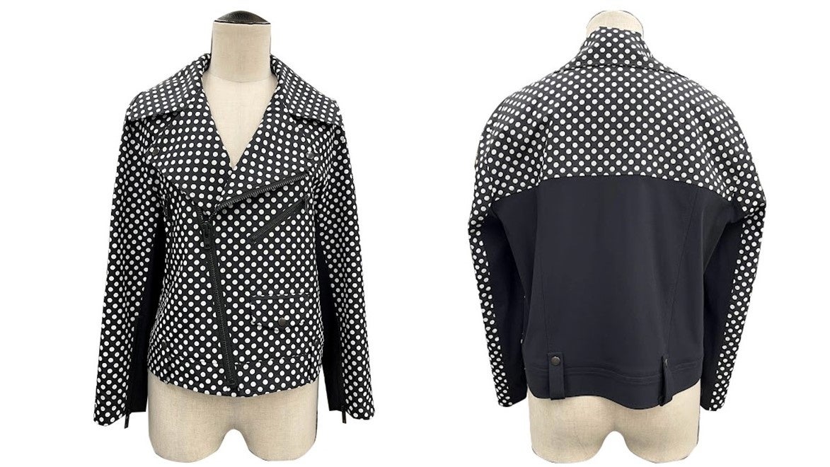 ライダースブルゾン　67,100円(税込)　カラー：ブラック