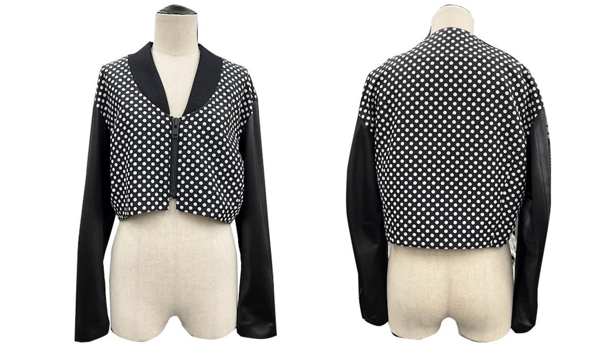 ショートブルゾン　45,100円(税込)　カラー：ブラック