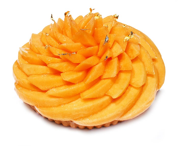 北海道夕張市産「夕張メロン」のケーキ